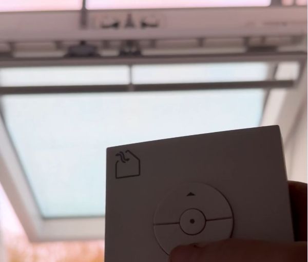 Installation velux avec ouverture automatique
